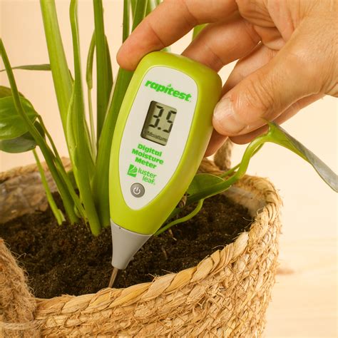 custom digital moisture meter soil|digital soil moisture tester.